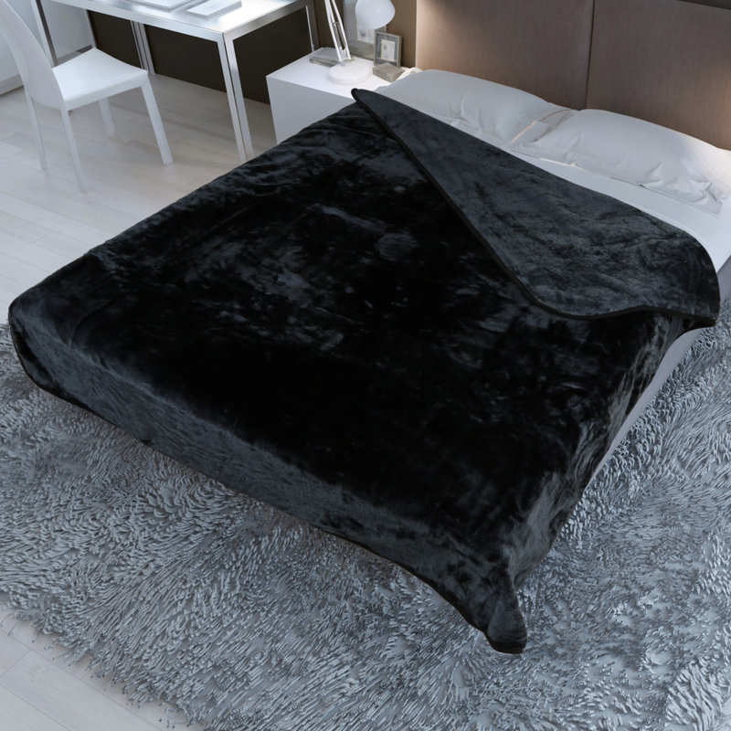 Moonika Blanket, 200 W x 240cm L, Duck Egg