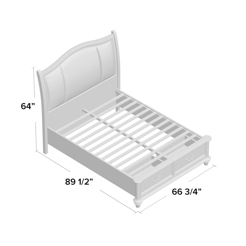 Mckittrick Upholstered Platform Storage Bed, Queen