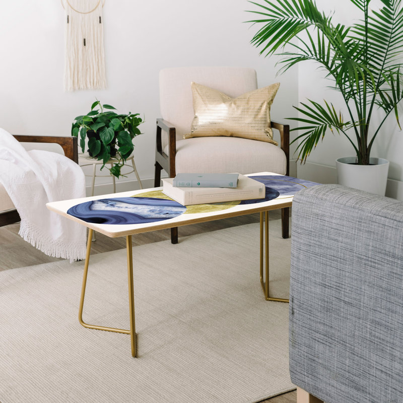 Moonlight Coffee Table, Gold