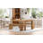 3-piece Dining Set Contains 2 Benches-1990872290
