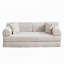 Canapé-lit convertible 4-en-1 avec tissu bouclé-133064708