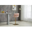 Heidel Swivel Upholstered Adjustable Height Counter Stool with Metal Frame-421260094