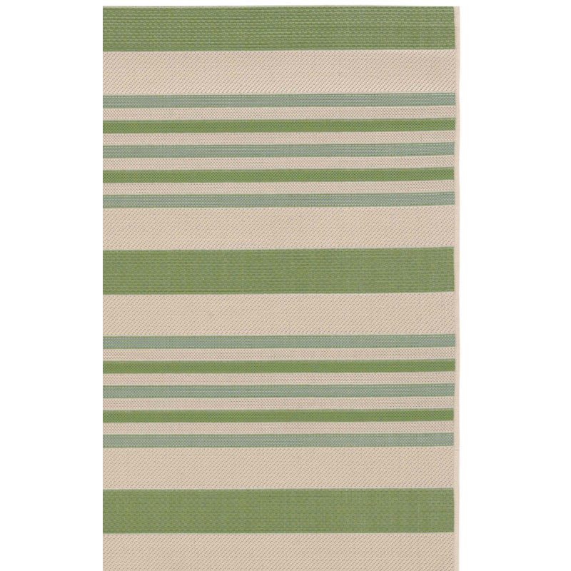 Herefordshire Performance Striped Indoor/Outdoor Area Rug, Rectangle 2' x 3'7"