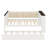 Daybed With Storage Shelves, Upholstered Backrest, USB, And Trundle-745296621
