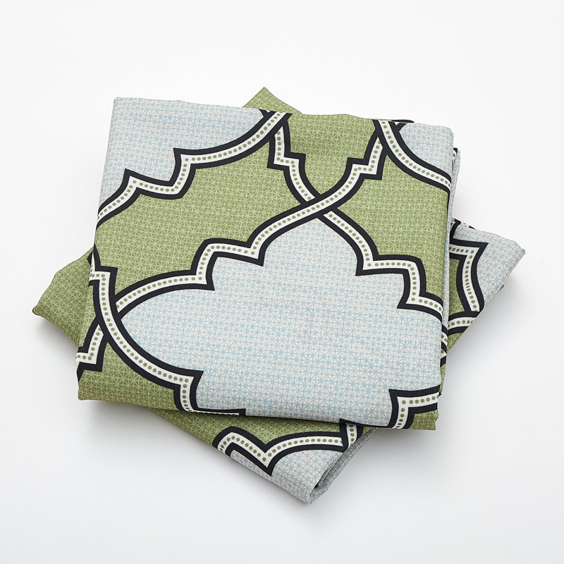 Dobson Floral Pillow Cover, Mosstone