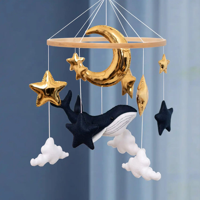 Mobile pour lit de bébé Ocean Whale