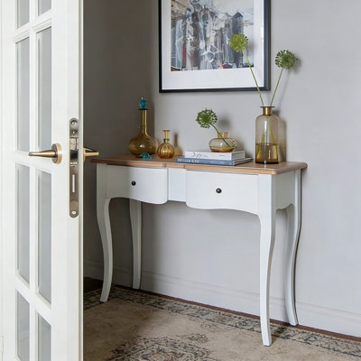 Console minimaliste en bois de style nordique
