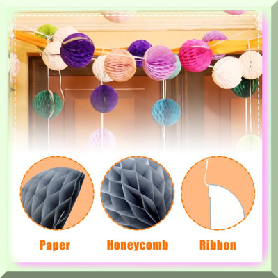 Fringe Backdrop Curtains 3 Pack 3 Feet