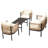 Multi-Person Outdoor Sofa Combination With 1 Table-1241767424