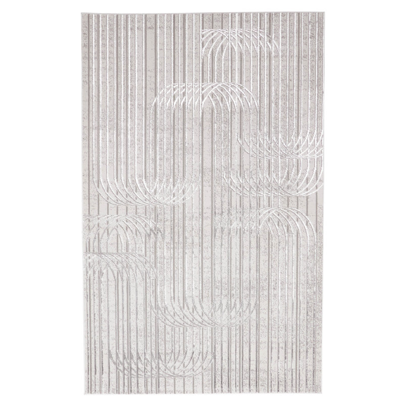 Blythe Grey Rug 8'0" x 10'0", Rectangle 8' x 10'