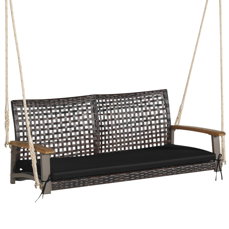 Balancelle Kamien, Brun, 51.5", Noir