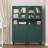 Tall Storage Show Cabinet With 2 Glass Display Door & 2 Doors, Tall Kitchen Pantry Cabinet With Gold Handles, Modern Cabinet Freestanding For Bathroom, Dining Living Room-1265743428