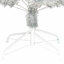 vidaXL Christmas Tree with 300 LEDs with Stand Silver PET-1670893200
