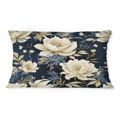 Floral Throw Pillow