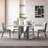 Modern Luxury Rectangular Rock Slab Dining Table-107240184