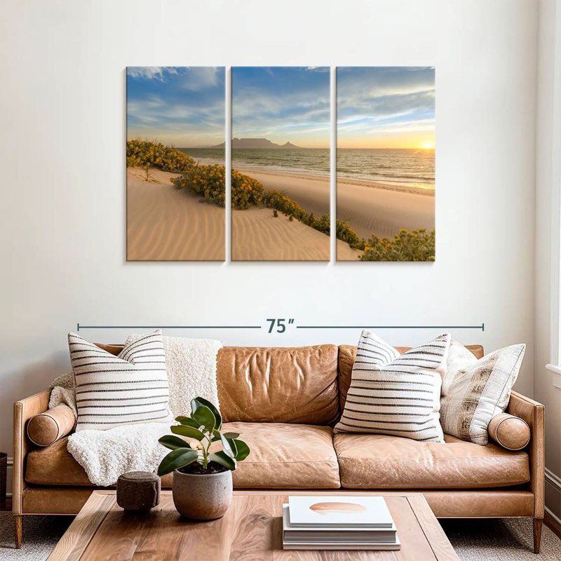 Gillard Cape Town Beach, 36" H x 57" W