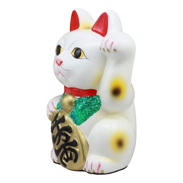What is Maneki-neko, a figure of a beckoning cat