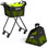 Porte-balle GoSports avec roues - Le chariot portatif peut contenir 140 boules de pickleball ou 175 balles de tennis