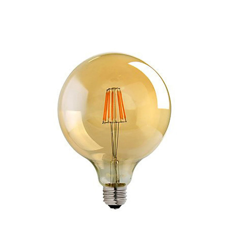 Globe 125 Dimmable LED E27 Screw Bulb 8W