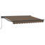 VidaXL Polyester Cover Retractable Patio Awning-130827595-130827608-130827610