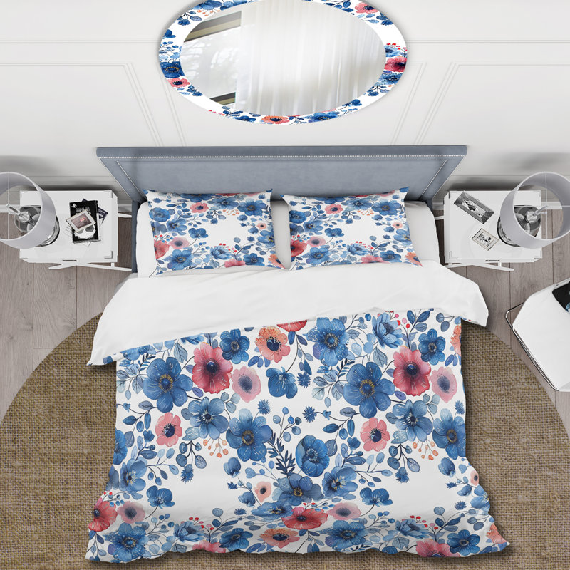 Ensemble de housse de couette Traditional, Housse de couette très grand + 2 très grandes ta