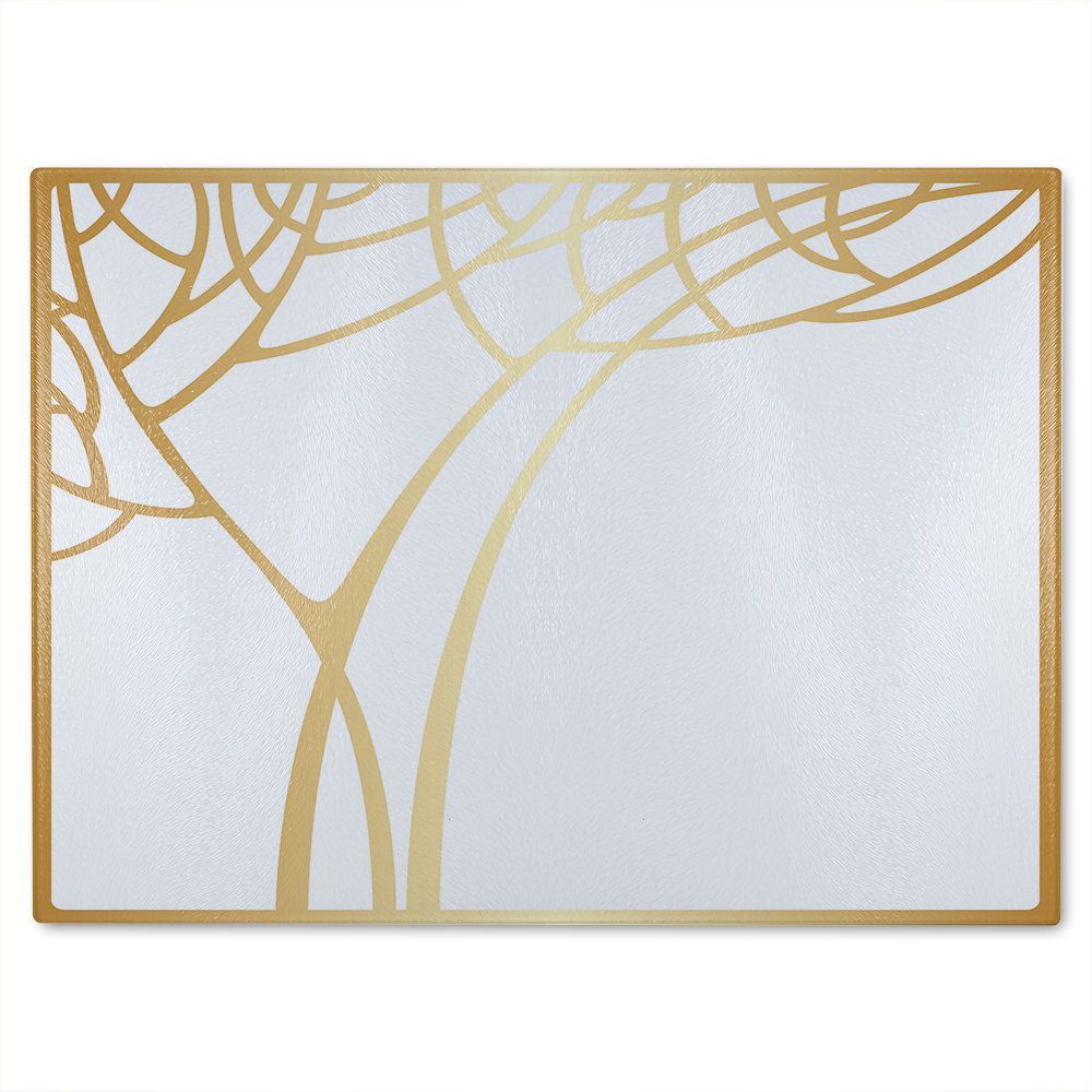 Tree Glass Chopping Board