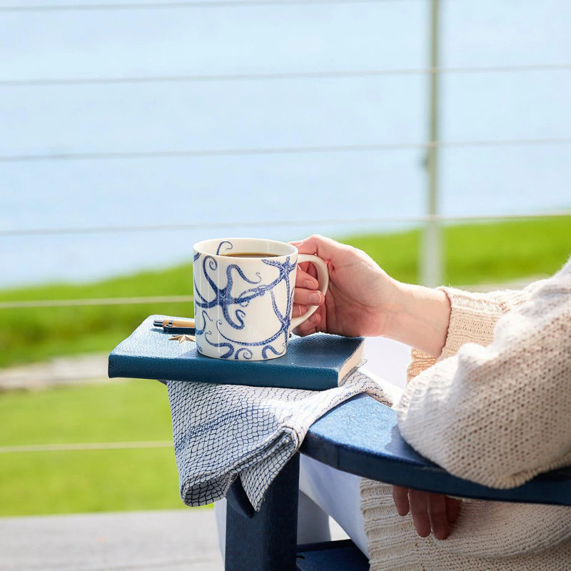 Starfish Handmade Porcelain Coffee Mug