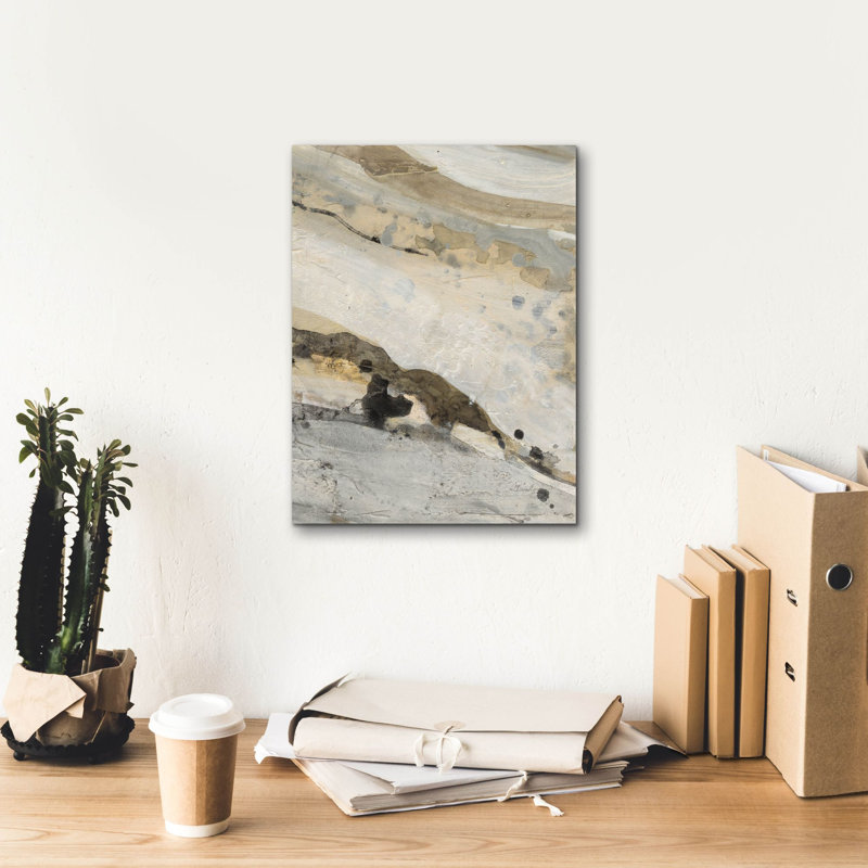 «Riverbank 5» par Albena Hristova, art mural sur toile, H 16 po x l 12 po x P 0,75 po
