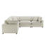 Canapé modulaire 5 pièces Vinessa-100655884