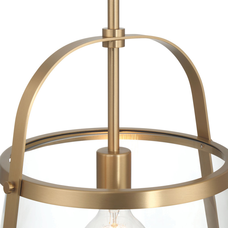 Calleja 1 - Light Geometric Pendant, Gold