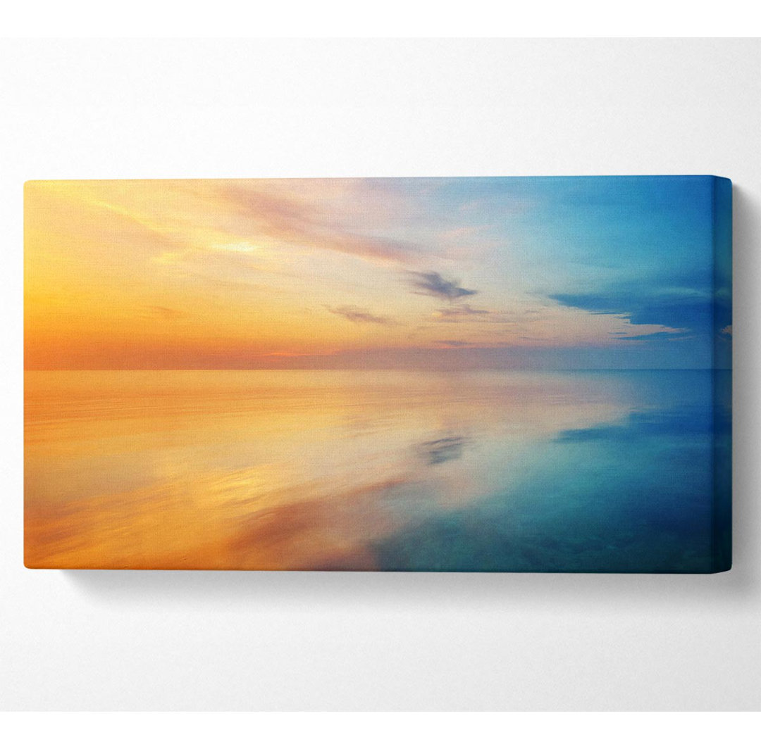 Reflections Of Beauty Wide Canvas Print