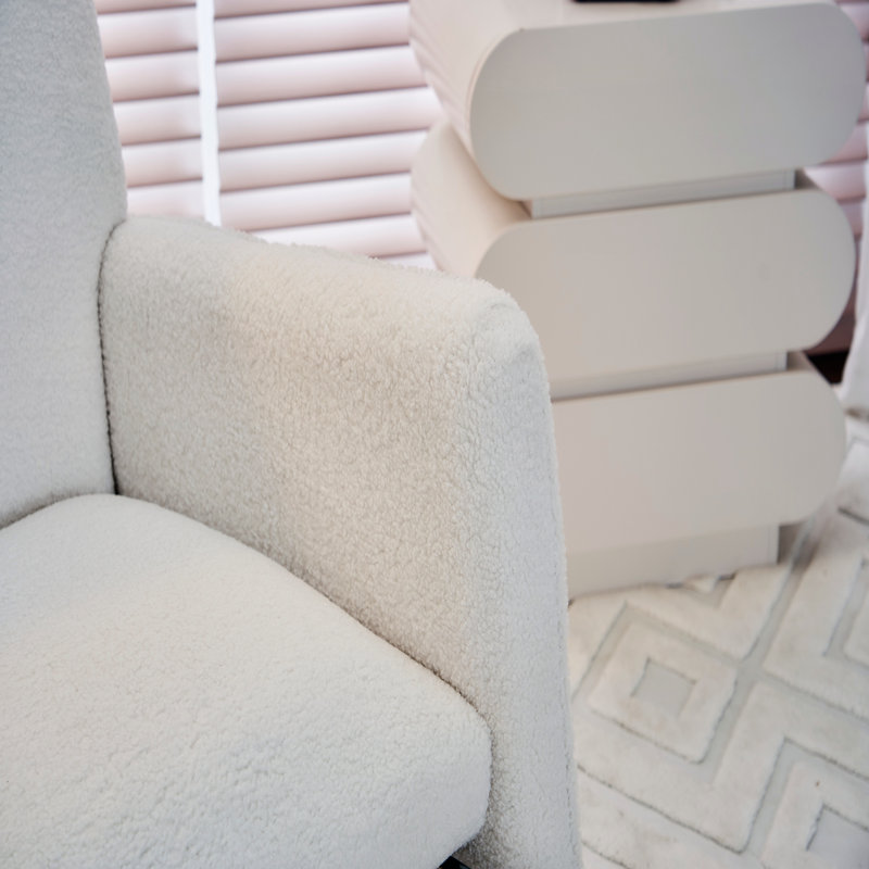 Accent Chairs, Ivory Teddy