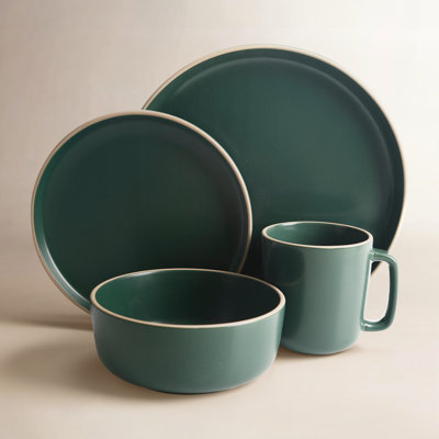 Zuma 16 Piece Dinnerware Set, Service for 4