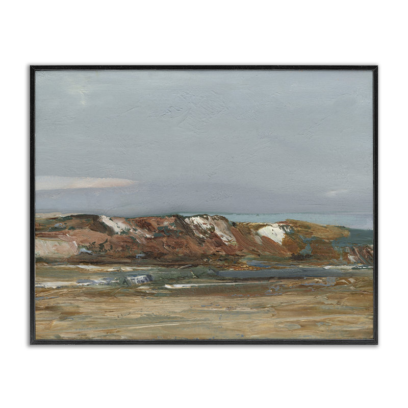 «Neutral Desert Terrain Abstraction», estampe numérique, design par Ethan Harper, H 11 po x l 14 po