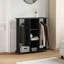 Wardrobe With Wheels 102X38x110 Cm Engineered Wood-1600386777