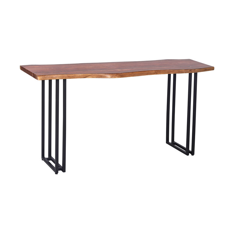 Kincy 58'' Solid Wood Top Console Table