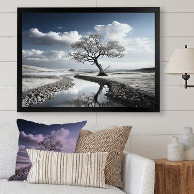 «Calming Lakes Charm Scenery - Lakes & Rivers Wall Art Living Room»