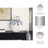 Modern Round Decorative Metal Iron Vase with Artistic Multi-Toned Detailing and Unique Sculptural Contemporary Design for Statement Accent Display in Living Room Entryway or Office Shelf Decor-1260150715