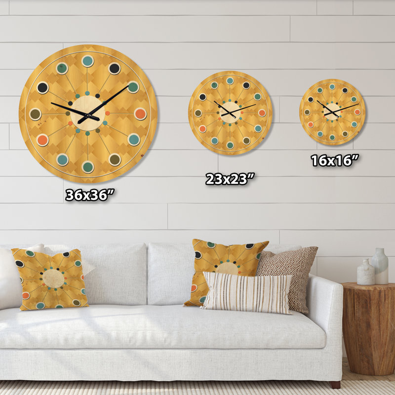 Horloge murale Golden Mid, Moyenne