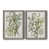 Toile avec cadre gris