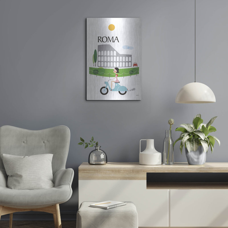 'Roma' by Tomas Design, Metal Wall Art, 24" H x 16" W