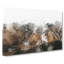Mountains Under Mist In Iceland In Abstract - Wrapped Canvas-55311596