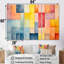 Mid-Century Pastel Color Cubes II - géométrique, art mural-1979899253-1979899250