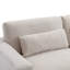 Canapé modulaire rembourré avec 6 coussins décoratifs Icelyn 