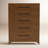 Billie Ebony Five Drawer Chest