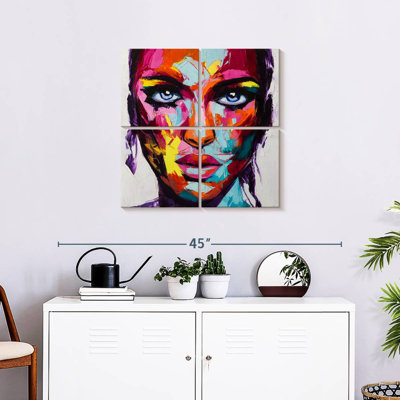 Leisha Abstract Woman Oil