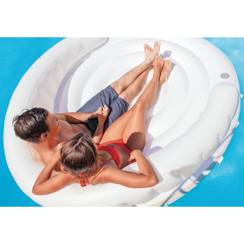 Intex Canopy Island – Inflatable Pool Island with Shade for Ultimate Comfort