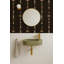NeoClassical Stripe - Black Lacquer Wallpaper