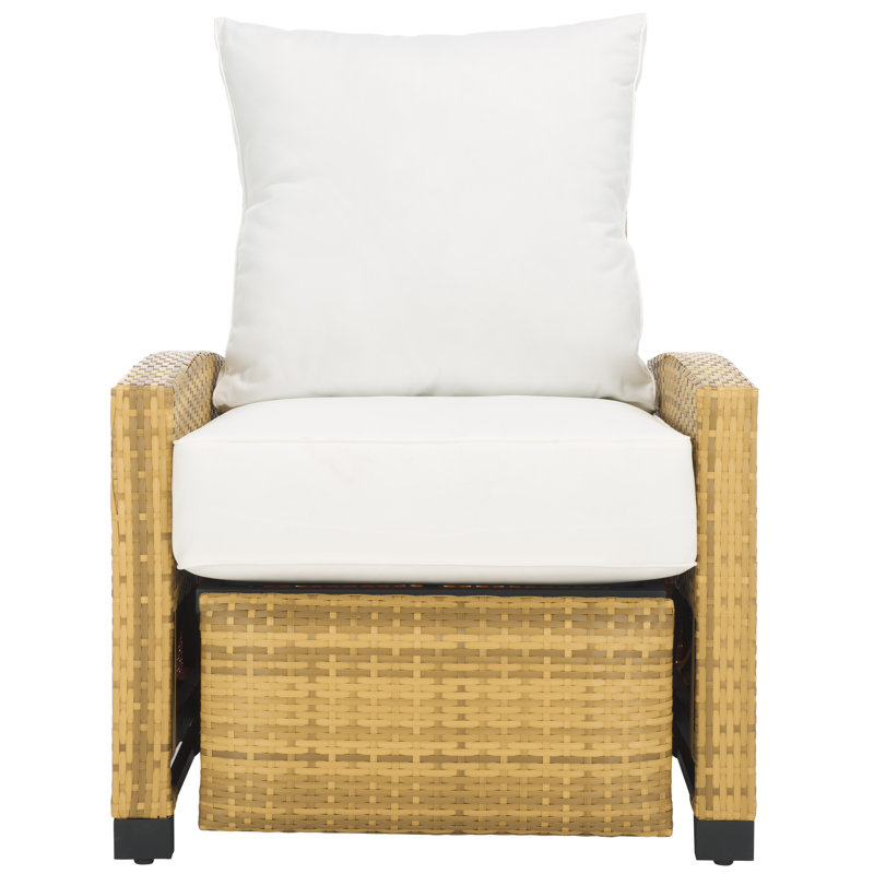 Landon Recliner Chair, Natural, White