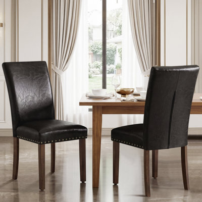 Chaise parsons rembourrée Banas